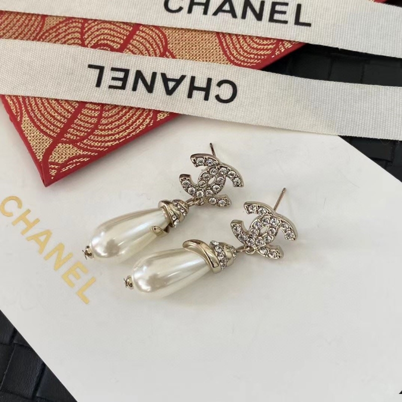 Ch*el earrings